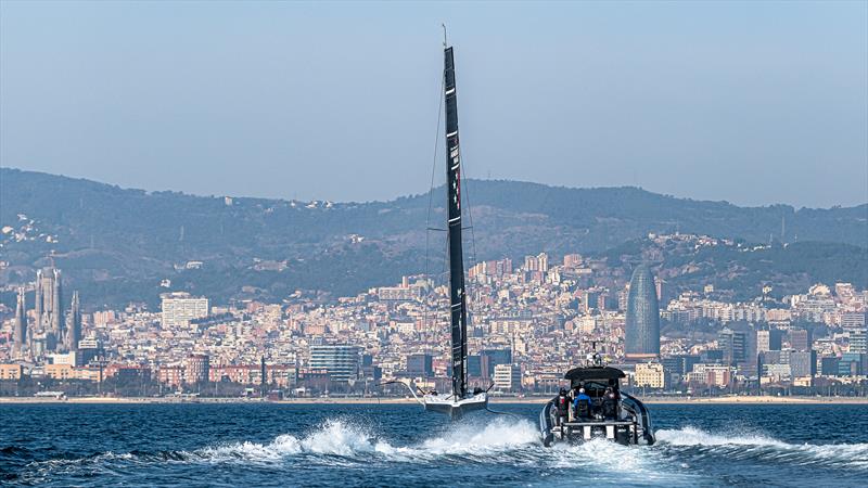 American Magic - AC40 - Day 89 - February 8, 2024 - Barcelona - photo © Ugo Fonolla / America's Cup