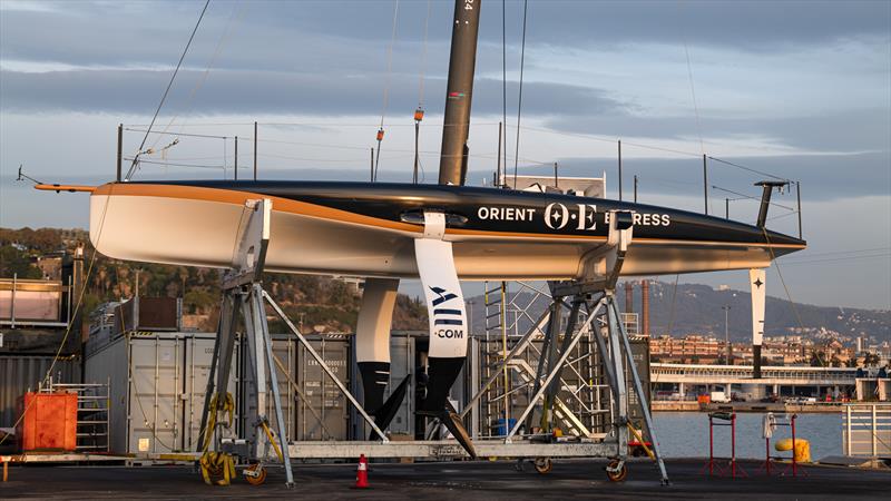 Orient Express Racing Team - AC40 - Day 6 - February 8, 2024 - Barcelona - photo © Job Vermeulen / America's Cup