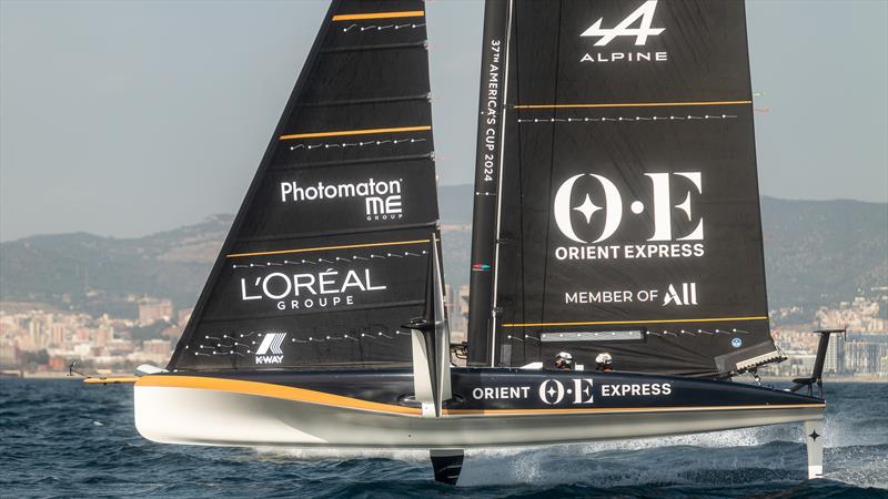 Orient Express Racing Team - AC40 - Day 6 - February 8, 2024 - Barcelona - photo © Job Vermeulen / America's Cup