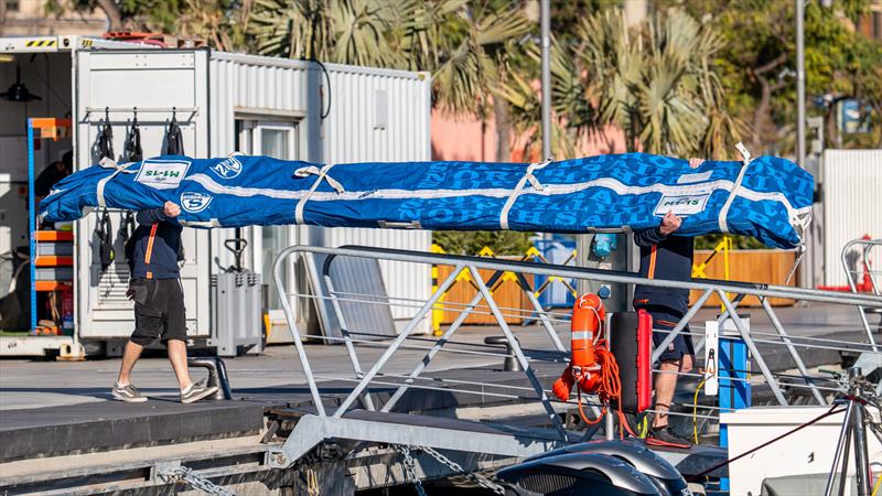 INEOS Britannia - AC40 - Day 31 - February 12, 2024 - Barcelona - photo © Paul Todd/America's Cup