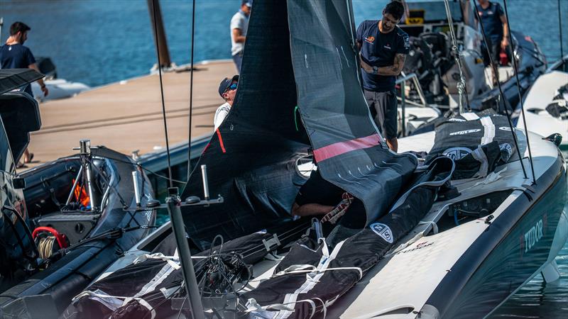 Alinghi Red Bull Racing - AC40 - Day 75 - February 12, 2024 - Jeddah, Saudi Arabia - photo © Alex Carabi / America's Cup