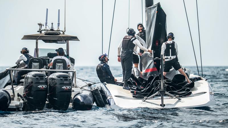 Alinghi Red Bull Racing - AC40 - Day 76 - February 13, 2024 - Jeddah, Saudi Arabia - photo © Alex Carabi / America's Cup