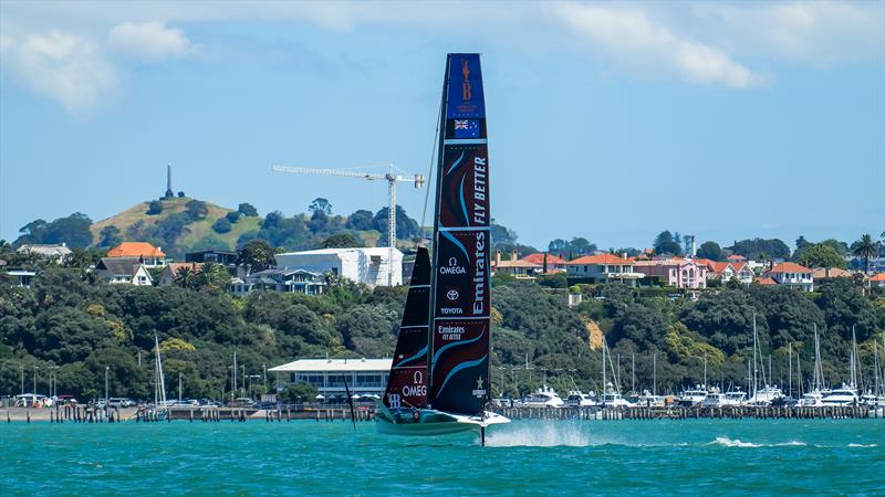 Emirates Team New Zealand - AC40 - Day 64 - Auckland - February 15, 2024 - photo © Sam Thom/America's Cup