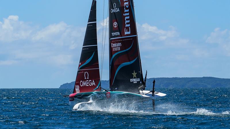 Emirates Team New Zealand - AC40 - Day 64 - Auckland - February 15, 2024 - photo © Sam Thom/America's Cup