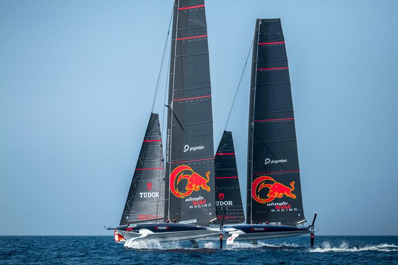 Alinghi Red Bull Racing - AC40 - Day 77 - February 14, 2024 - Jeddah, Saudi Arabia - photo © Alex Carabi / America's Cup