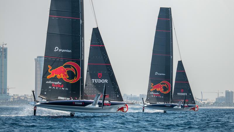 Alinghi Red Bull Racing - AC40 - Day 77 - February 14, 2024 - Jeddah, Saudi Arabia - photo © Alex Carabi / America's Cup