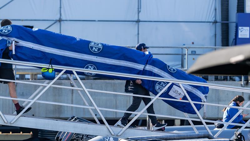 American Magic - AC40 - Day 91 - February 14, 2024 - Barcelona photo copyright Ugo Fonolla / America's Cup taken at New York Yacht Club and featuring the AC40 class