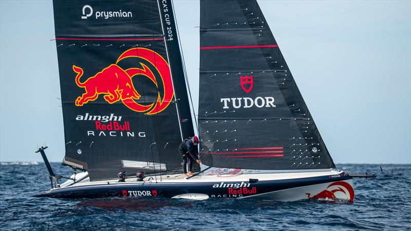 Alinghi Red Bull Racing - AC40 - Day 81 - February 19, 2024 - Jeddah, Saudi Arabia - photo © Alex Carabi / America's Cup