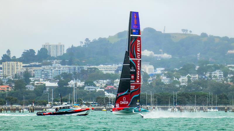 Emirates Team New Zealand - AC40 - Day 66 - February 20, 2024 - Waitemata Harbour/Hauraki Gulf - photo © Sam Thom/America's Cup