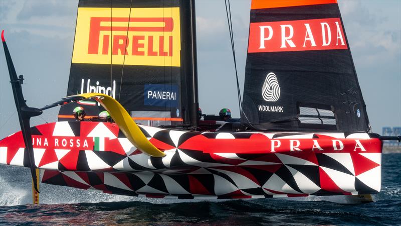 Luna Rossa - AC40 - Day 124 - February 22, 2024 - Cagliari photo copyright Ivo Rovira / America's Cup taken at Circolo della Vela Sicilia and featuring the AC40 class