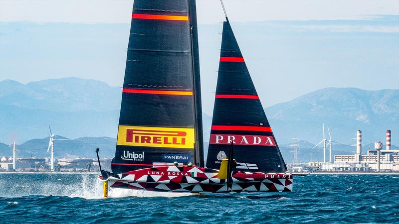 Luna Rossa - AC40 - Day 124 - February 22, 2024 - Cagliari - photo © Ivo Rovira / America's Cup