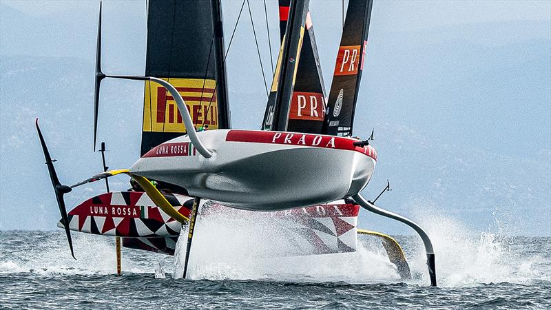 Luna Rossa - AC40 - Day 125 - February 28, 2024 - Cagliari photo copyright Ivo Rovira / America's Cup taken at Circolo della Vela Sicilia and featuring the AC40 class