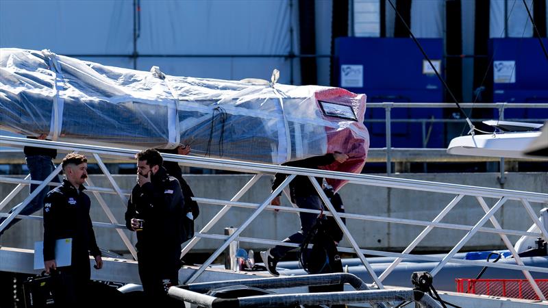 American Magic - AC40 - Day 97 - February 28, 2024 - Barcelona - photo © Ugo Fonolla / America's Cup