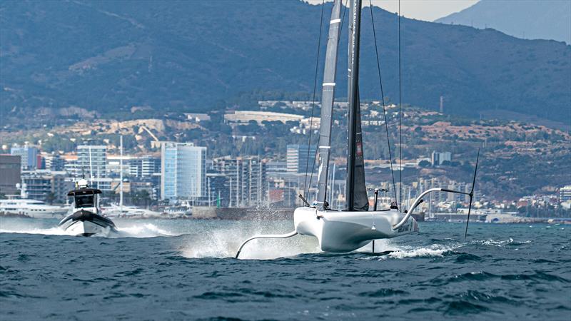 American Magic - AC40 - Day 96 - February 27, 2024 - Barcelona - photo © Ugo Fonolla / America's Cup