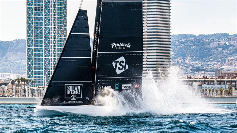 American Magic - AC40 - Day 96 - February 27, 2024 - Barcelona - photo © Ugo Fonolla / America's Cup