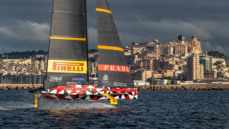 Luna Rossa - AC40 - Day 126 - February 29, 2024 - Cagliari - photo © Ivo Rovira / America's Cup