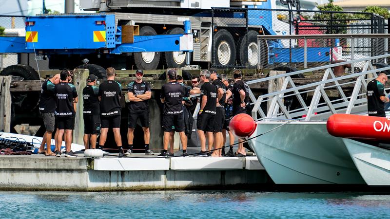 Emirates Team New Zealand - AC40 - Day 68 - March 1, 2024 - Waitemata Harbour/Hauraki Gulf photo copyright Sam Thom/America's Cup taken at Royal New Zealand Yacht Squadron and featuring the AC40 class