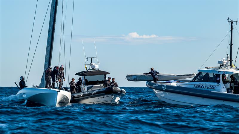 American Magic - AC40 - Day 91 - March 1, 2024 - Barcelona - photo © Job Vermeulen / America's Cup