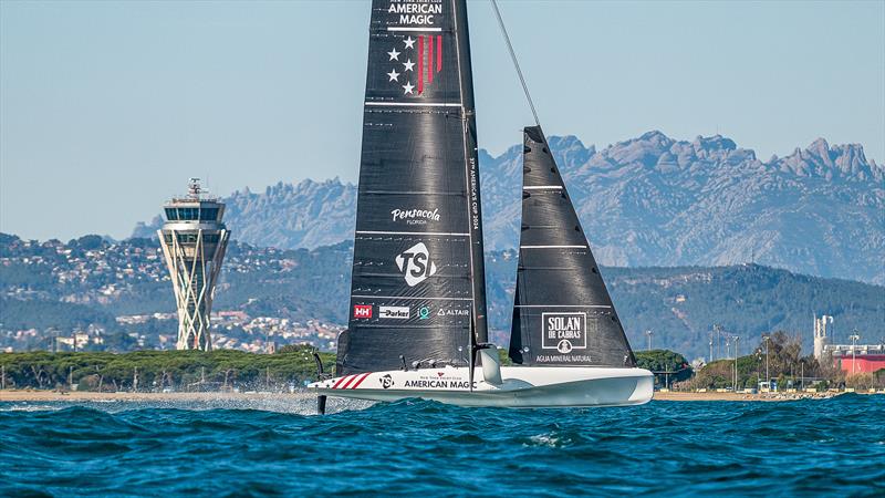 American Magic - AC40 - Day 91 - March 1, 2024 - Barcelona - photo © Job Vermeulen / America's Cup