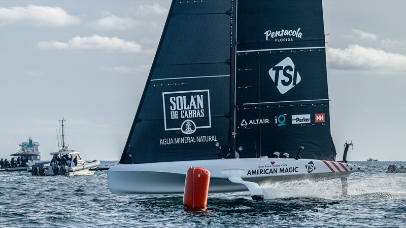 American Magic - AC40 - Day 100 - March 7, 2024 - Barcelona - photo © Job Vermeulen / America's Cup