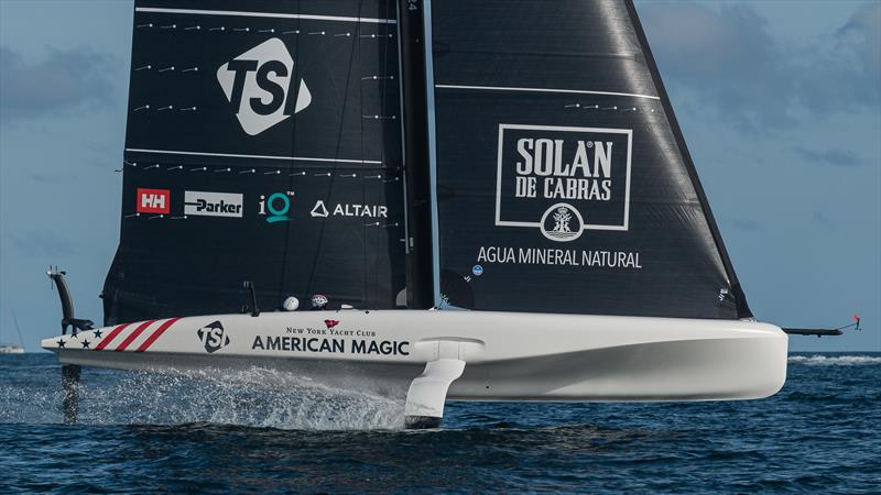 American Magic - AC40 - Day 100 - March 7, 2024 - Barcelona - photo © Job Vermeulen / America's Cup