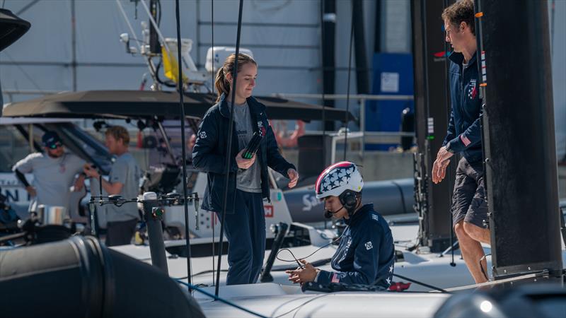 American Magic - AC40 - Day 100 - March 7, 2024 - Barcelona - photo © Job Vermeulen / America's Cup