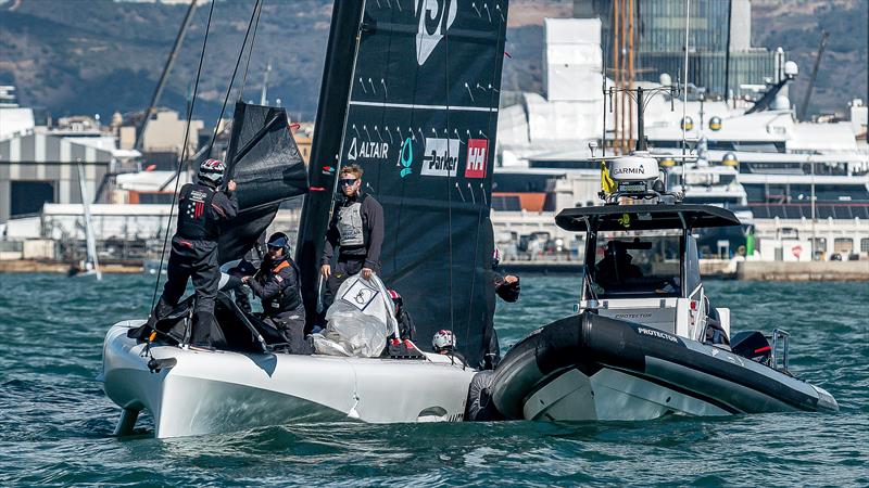 American Magic - AC40 - Day 99 - March 8, 2024 - Barcelona - photo © Job Vermeulen / America's Cup