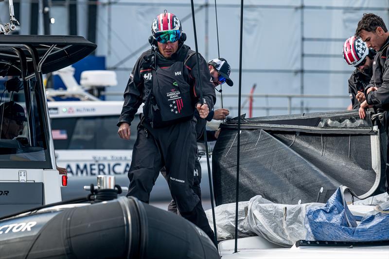 American Magic - AC40 - Day 99 - March 8, 2024 - Barcelona - photo © Job Vermeulen / America's Cup