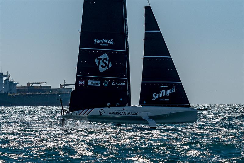 American Magic - AC40 - Day 99 - March 8, 2024 - Barcelona - photo © Job Vermeulen / America's Cup