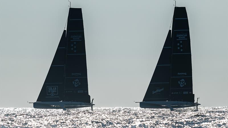 American Magic - AC40 - Day 100 - March 12, 2024 - Barcelona - photo © Job Vermeulen / America's Cup