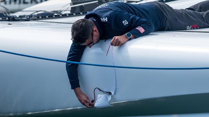 American Magic - AC40 - Day 100 - March 12, 2024 - Barcelona - photo © Job Vermeulen / America's Cup