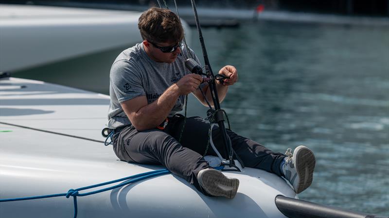 American Magic - AC40 - Day 100 - March 12, 2024 - Barcelona - photo © Job Vermeulen / America's Cup