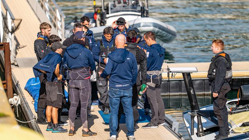 Orient Express (FRA) - AC40 - Day 11 - March 12, 2024 - Barcelona - photo © Paul Todd/America's Cup