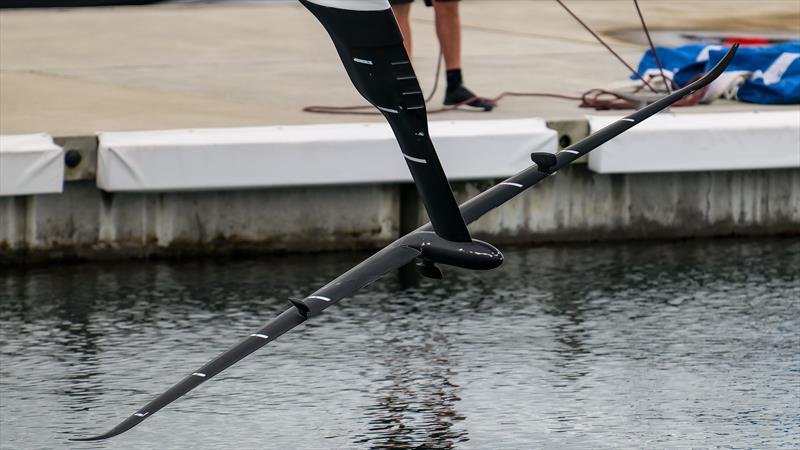 Emirates Team New Zealand - AC40 - Port Wing Foil - Day 70 - March 13, 2024 - Auckland - photo © Sam Thom/America's Cup