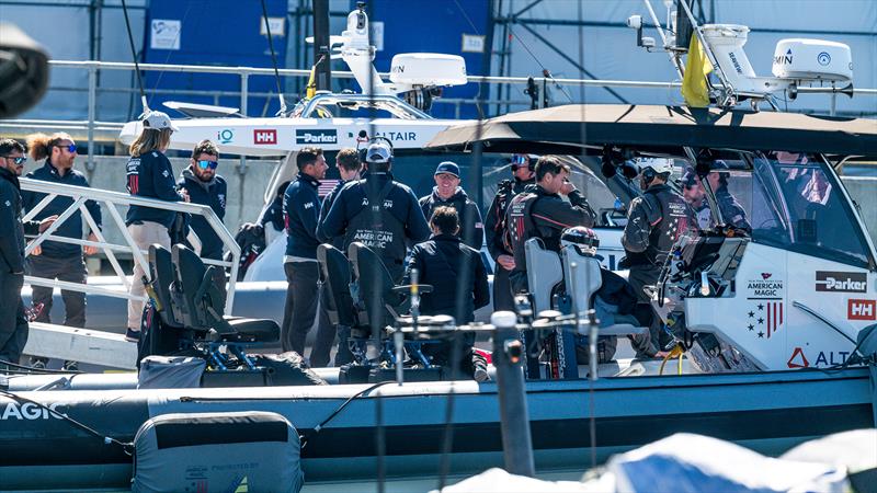 American Magic - AC40 - Day 103 - March 13, 2024 - Barcelona - photo © Job Vermeulen / America's Cup