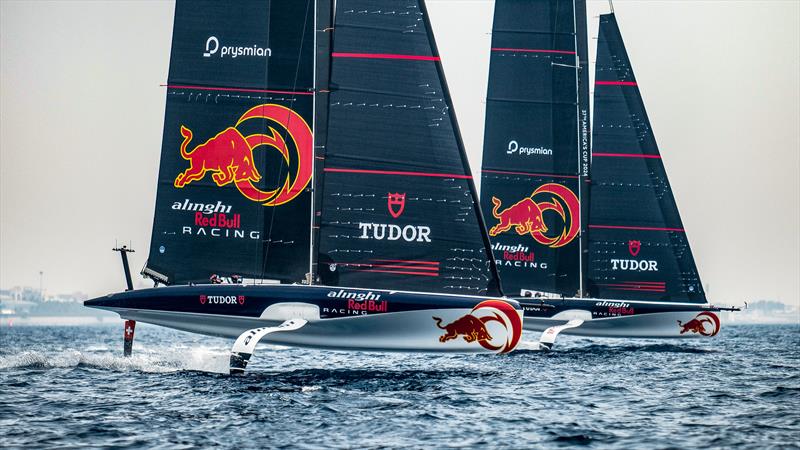 Alinghi Red Bull Racing - AC40 - Day 82 - March 3, 2024 - Jeddah - photo © Alex Carabi / America's Cup