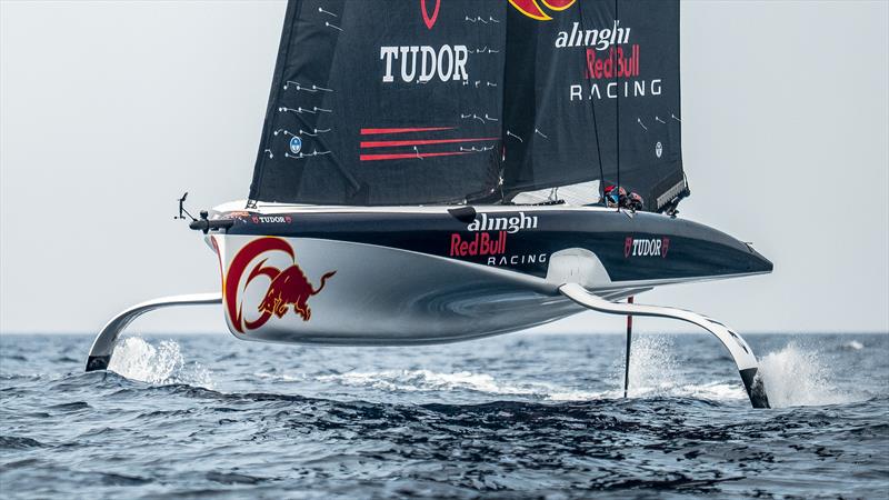 Alinghi Red Bull Racing - AC40 - Day 82 - March 3, 2024 - Jeddah photo copyright Alex Carabi / America's Cup taken at Société Nautique de Genève and featuring the AC40 class