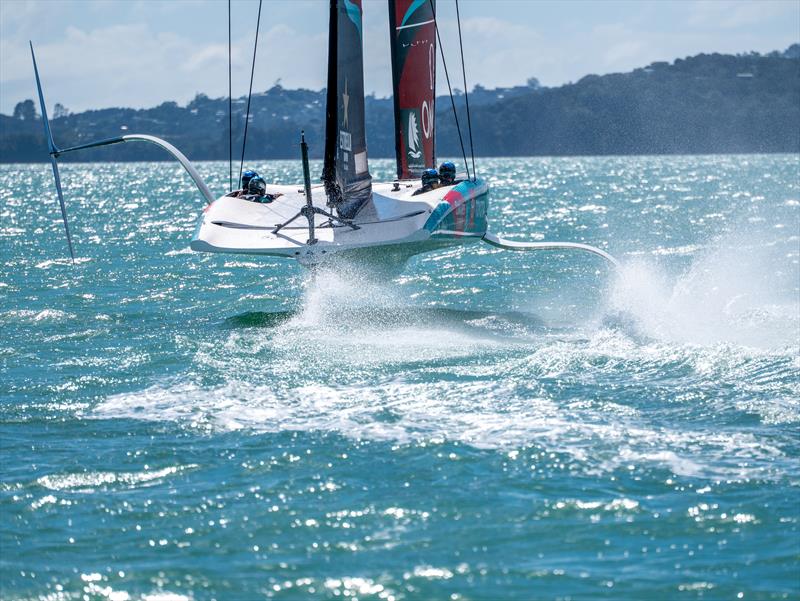 Emirates Team New Zealand - AC40 - Day 72 - March 16, 2024 - Auckland - photo © James Somerset/Emirates Team NZ