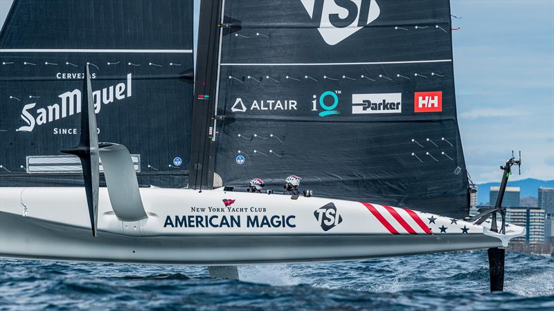 American Magic - AC40 - Day 105 - March 27, 2024 - Barcelona - photo © Job Vermeulen / America's Cup