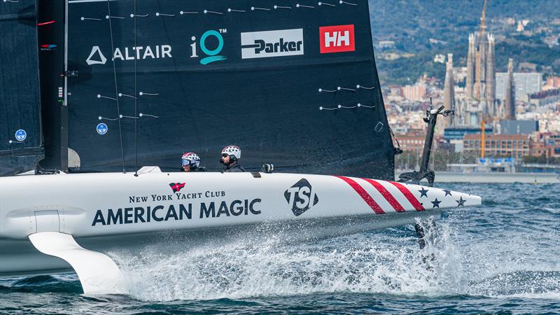 American Magic - AC40 - Day 105 - March 27, 2024 - Barcelona - photo © Job Vermeulen / America's Cup