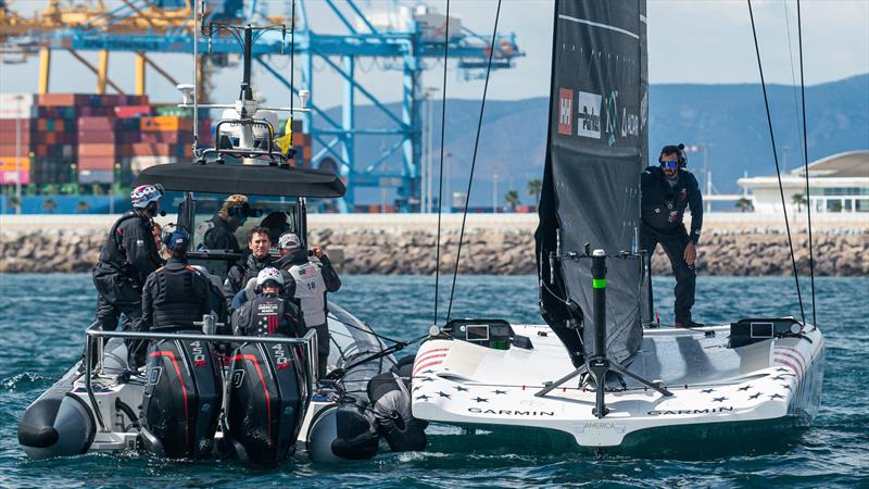 American Magic - AC40 - Day 105 - March 27, 2024 - Barcelona - photo © Job Vermeulen / America's Cup