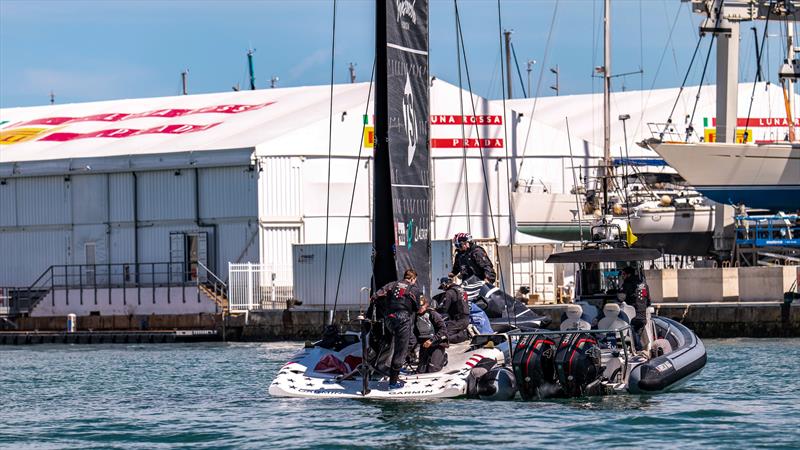 American Magic - AC40 - Day 107 - April 3, 2024 - Barcelona photo copyright Paul Todd/America's Cup taken at New York Yacht Club and featuring the AC40 class