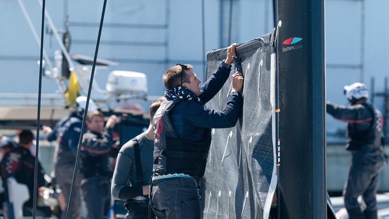 American Magic - AC40 - Day 106 - April 2, 2024 - Barcelona - photo © Job Vermeulen / America's Cup