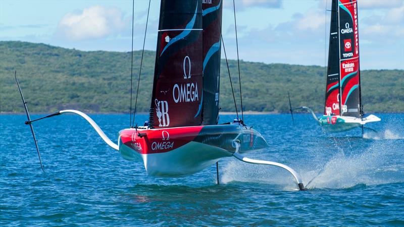 Emirates Team New Zealand - AC40 - Day 74 - April 3, 2024 - Auckland - photo © Sam Thom/America's Cup