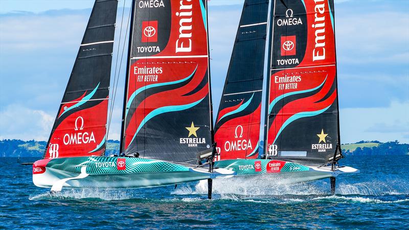 Emirates Team New Zealand - AC40 - Day 74 - April 3, 2024 - Auckland - photo © Sam Thom/America's Cup