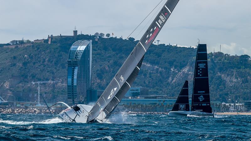 American Magic - AC40 - Day 115 - April 22, 2024 - Barcelona - photo © Job Vermeulen / America's Cup