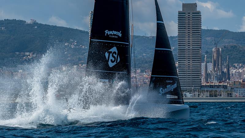 American Magic - AC40 - Day 115 - April 22, 2024 - Barcelona - photo © Job Vermeulen / America's Cup