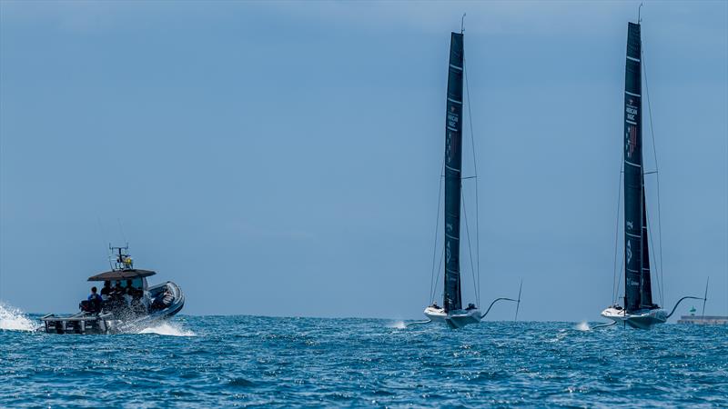 American Magic - AC40 - Day 115 - April 22, 2024 - Barcelona photo copyright Job Vermeulen / America's Cup taken at New York Yacht Club and featuring the AC40 class