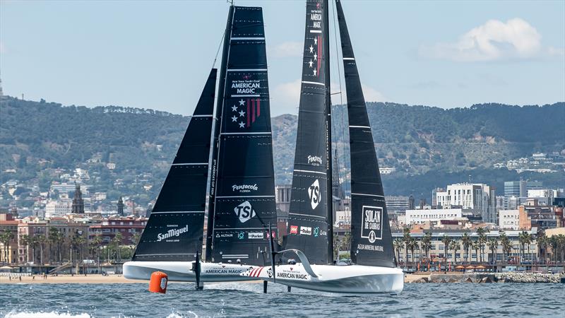 American Magic - AC40 - Day 116 - April 23, 2024 - Barcelona - photo © Job Vermeulen / America's Cup