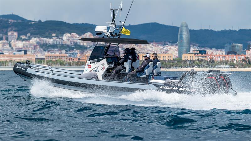 American Magic - AC40 - Day 116 - April 23, 2024 - Barcelona - photo © Job Vermeulen / America's Cup